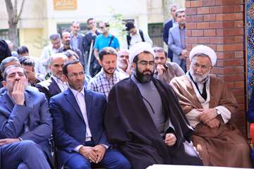 مراسم رونمایی از یادمان شهدای گمنام